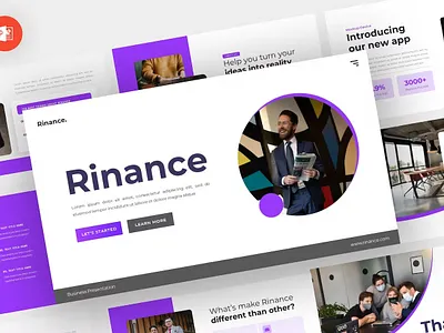 Rinance - Business Powerpoint Template annual business clean corporate download google slides keynote pitch pitch deck powerpoint powerpoint template pptx presentation presentation template project report slidemaster slides template web