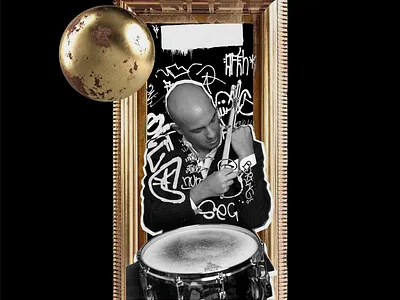 Ferit Odman in Jazz blues design exhibition frame graphic design illustration jazz museum music new york nyc