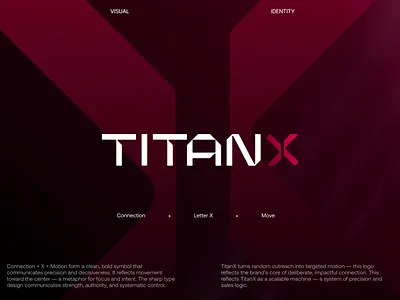 TitanX - Brand Identity ads ai ai agent ai platform ai powered ai saas ai sales agent ai sales campaign ai sales enhancement ai technology ai tool artificial intelligence brand identity branding campaigns saas saas design sales sales engagement platform sales intelligence