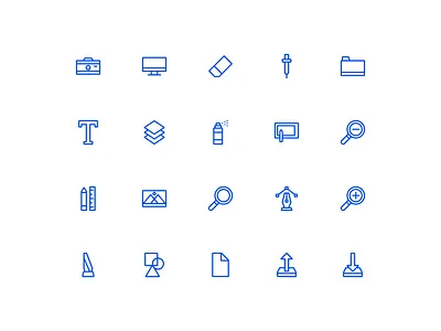 Graphic Design Tool Icon Set app icons creative icons design software design tools graphic design icon set image editing interface icons minimal icons outline icons pen tool ui ui design ui icon ui icons ui ux uiux ux icons vector icons web design