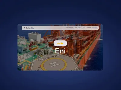 Gas for Africa - Company Profile animation branding company energy environment gas gas for africa graphic design motion graphics natural gas roselab ui ux ui