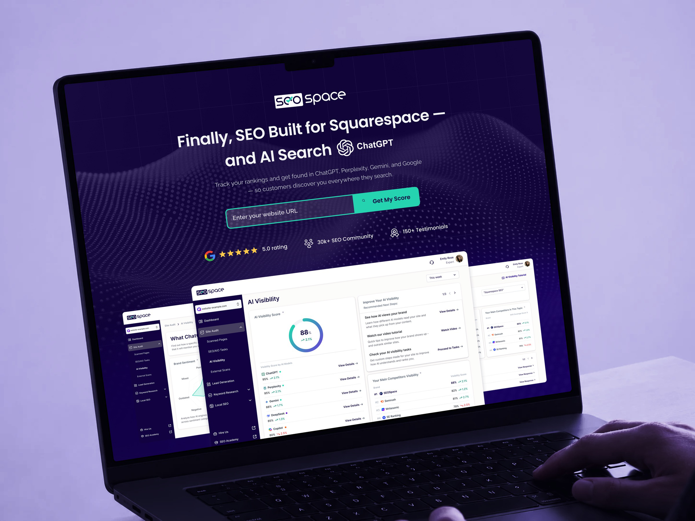 All-in-One SEO Platform & Extension UI/UX appui cleandesign crm dashboard design figma figmadesign landingpage landingpagedesign modernui responsivedesign responsivewebsite saaswebsite seo ui userexperience ux uxdesign webdesign websitelayout