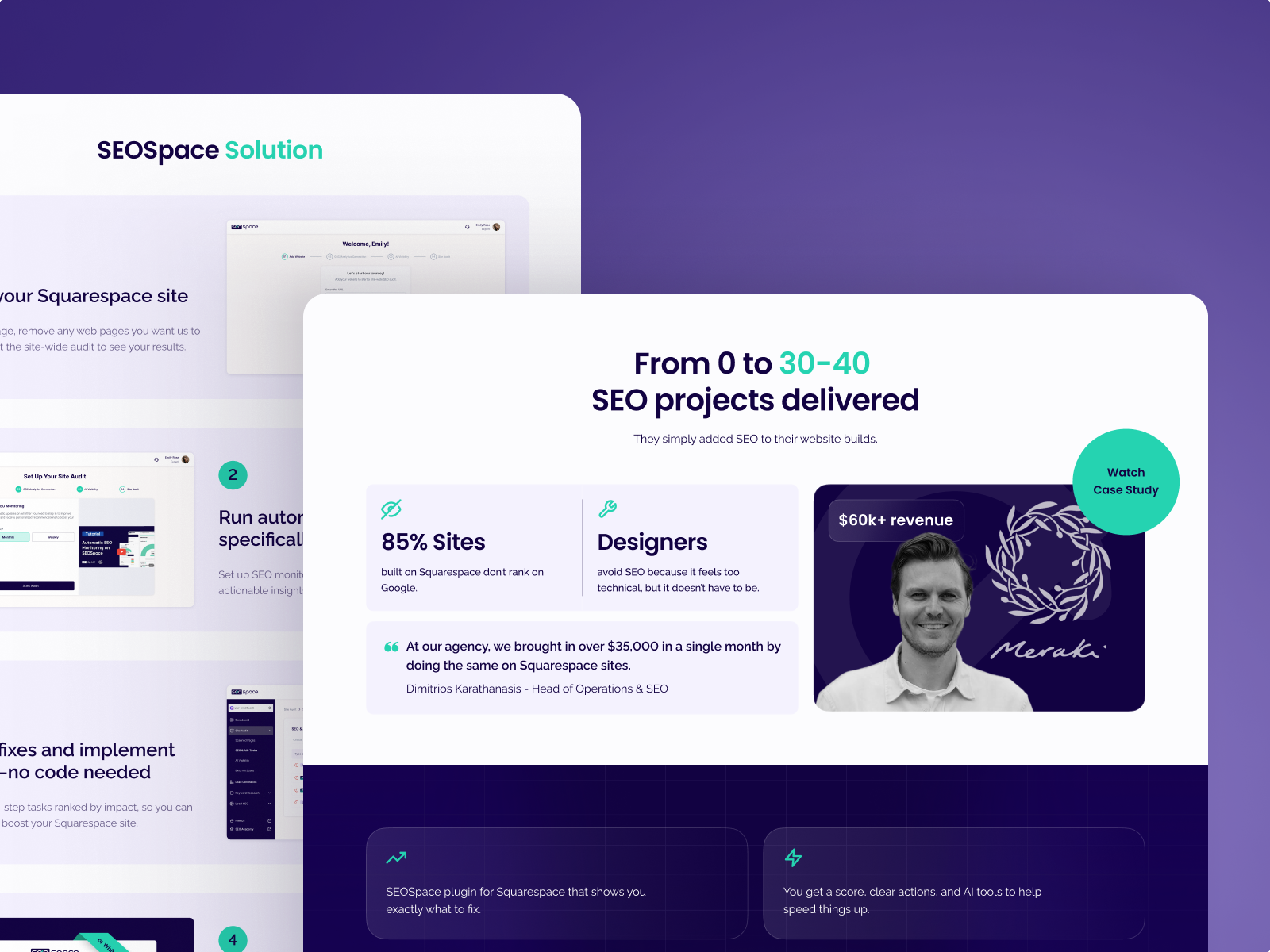 Example of All-in-One SEO Platform & Extension UI/UX