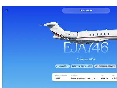 Aviation Intelligence Platform - Logs ai app design ui ux