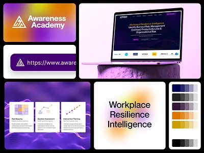 Awareness Academy Branding brand branding brand designer branding business branding design system good branding premium branding website branding website branding designer