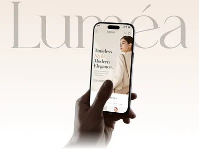 Luméa — Luxury Fashion Shopping App fashion fashion app mobile ui mobileapp ui