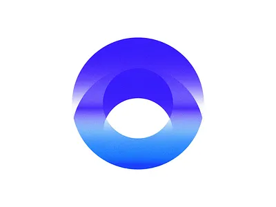 Logo - Vision branding eye gradient graphic design icon logo mark simple vision
