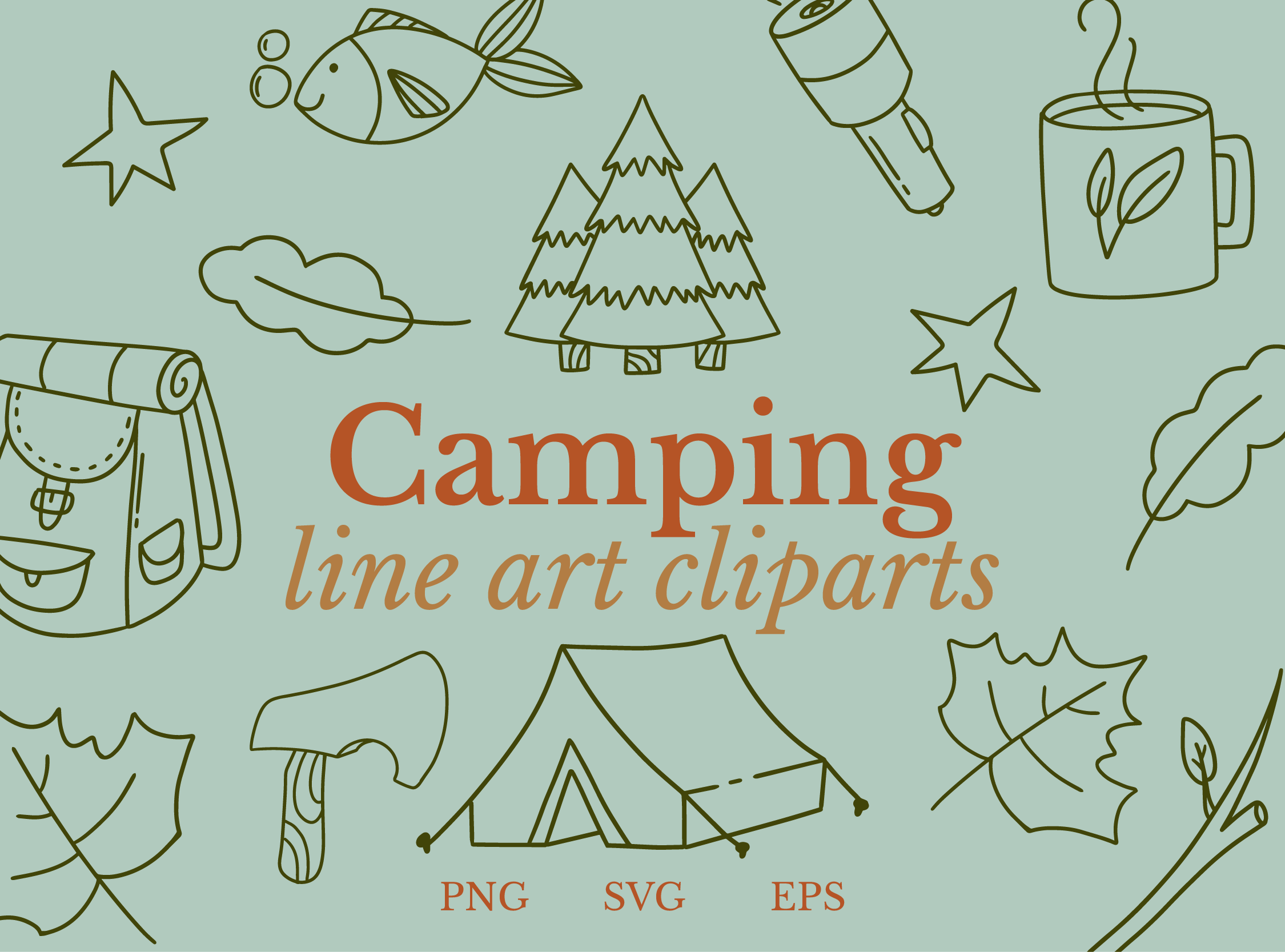 Camping | Cliparts