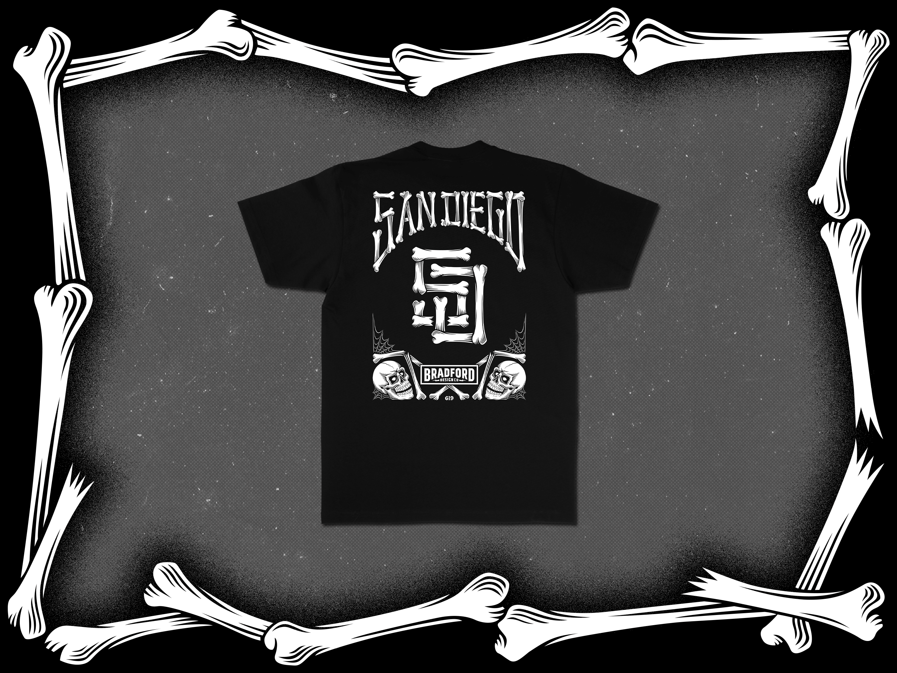 SD Bones T-Shirt | Bradford Design Co.