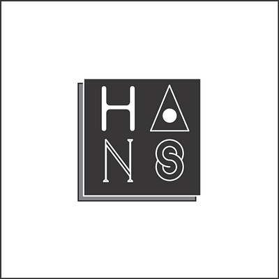 HANS Logo branding design illustration logo typography ui