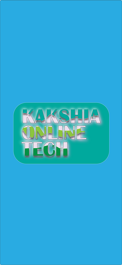 Kakshia Online Tech branding design graphic design illustration logo t shirt text design typography ui ux vector