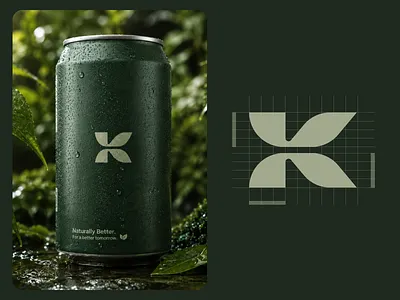 Special K - Logomark brand design brand visuals branding brandmark eco friendly logo de logo design logo designer logomark minimal design package design vegan beverage visual identity