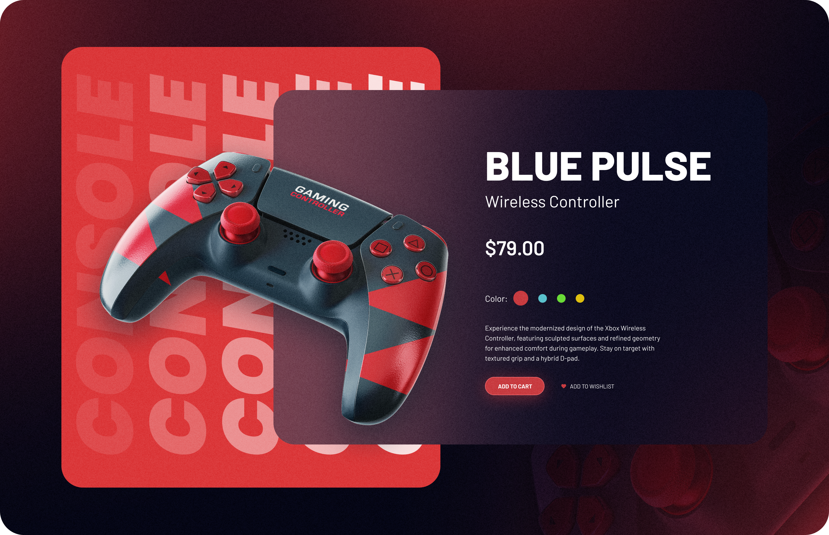 Controller/Joystick | UI 3d animation branding controller design designing game gamepad gaming graphic design illustration illustrator joystick motion graphics playstation ui ux vector