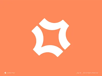 dualis mark brand branding bright double duality friendly geometry graphic design icon idea light logo minimal open smart spark sparkle two visual identity