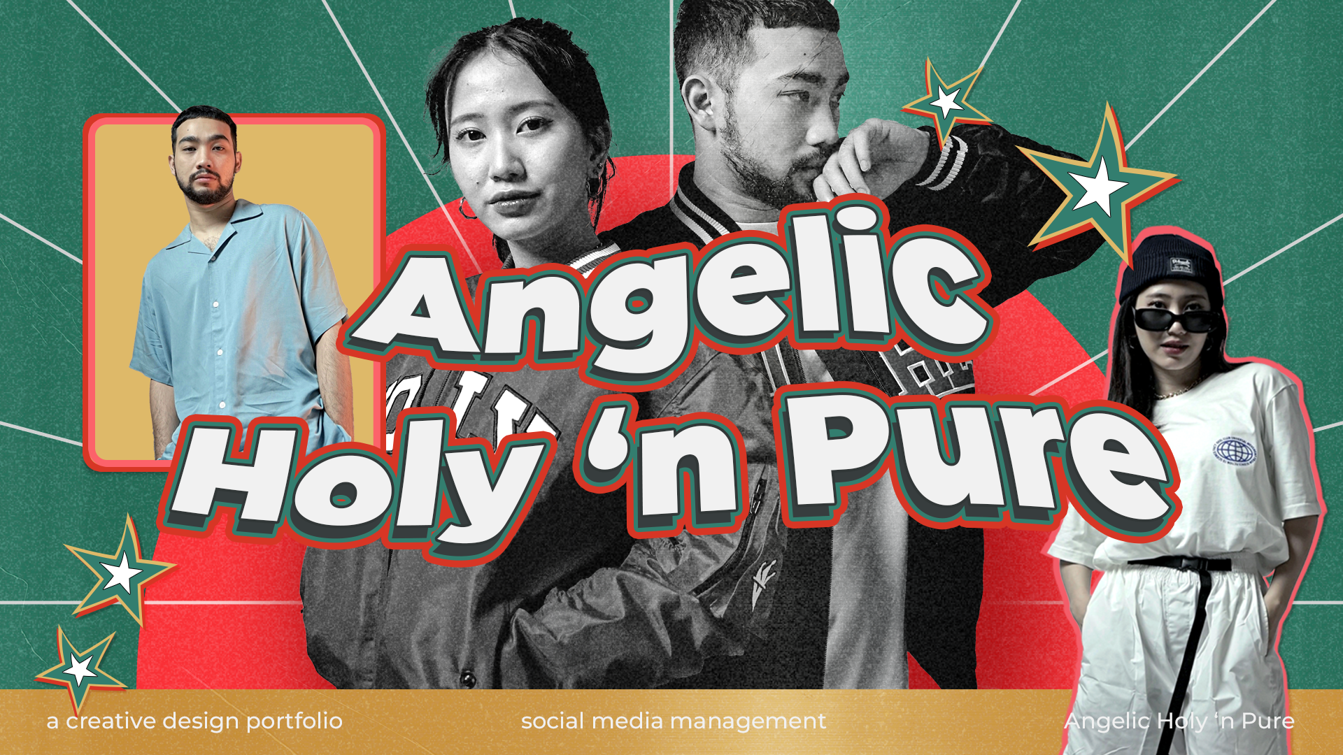 Angelic Holy 'n Pure 3d animation branding graphic design logo motion graphics