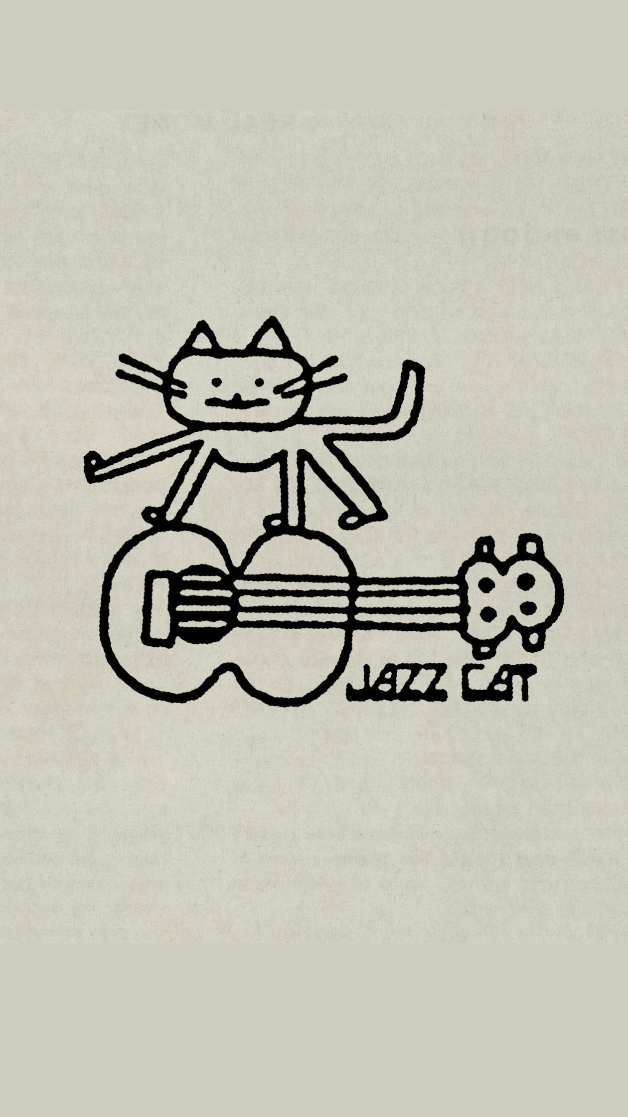 Jazz Cat Illustrations art branding graphic design illustration logo
