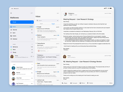 BuiLD1.0-Day4 Mailbox Dashboard Inspiration branding design ui