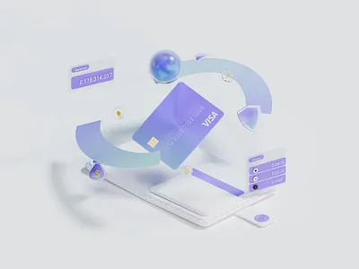 Vextra – Digital Financial OS Animation 3d animation 3d illustration 3d modelling ai ai finance artificial intelligence b2b blender graphic design illustrate illustration investment modern saas wealth management
