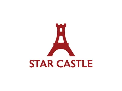 Luxury Royal Logo with Eiffel Tower and Castle brandiderntity branding brandmark castle logo companylogo design eiffel tower logo graphic design illustrator logo luxury logo