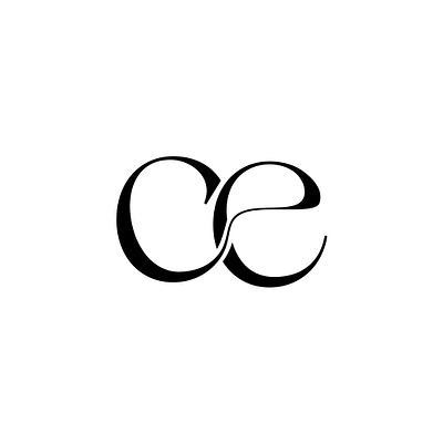 Initial ce luxury logo brand identity company design downloadable graphic design logo logo design logotype luxury minimalist modern template