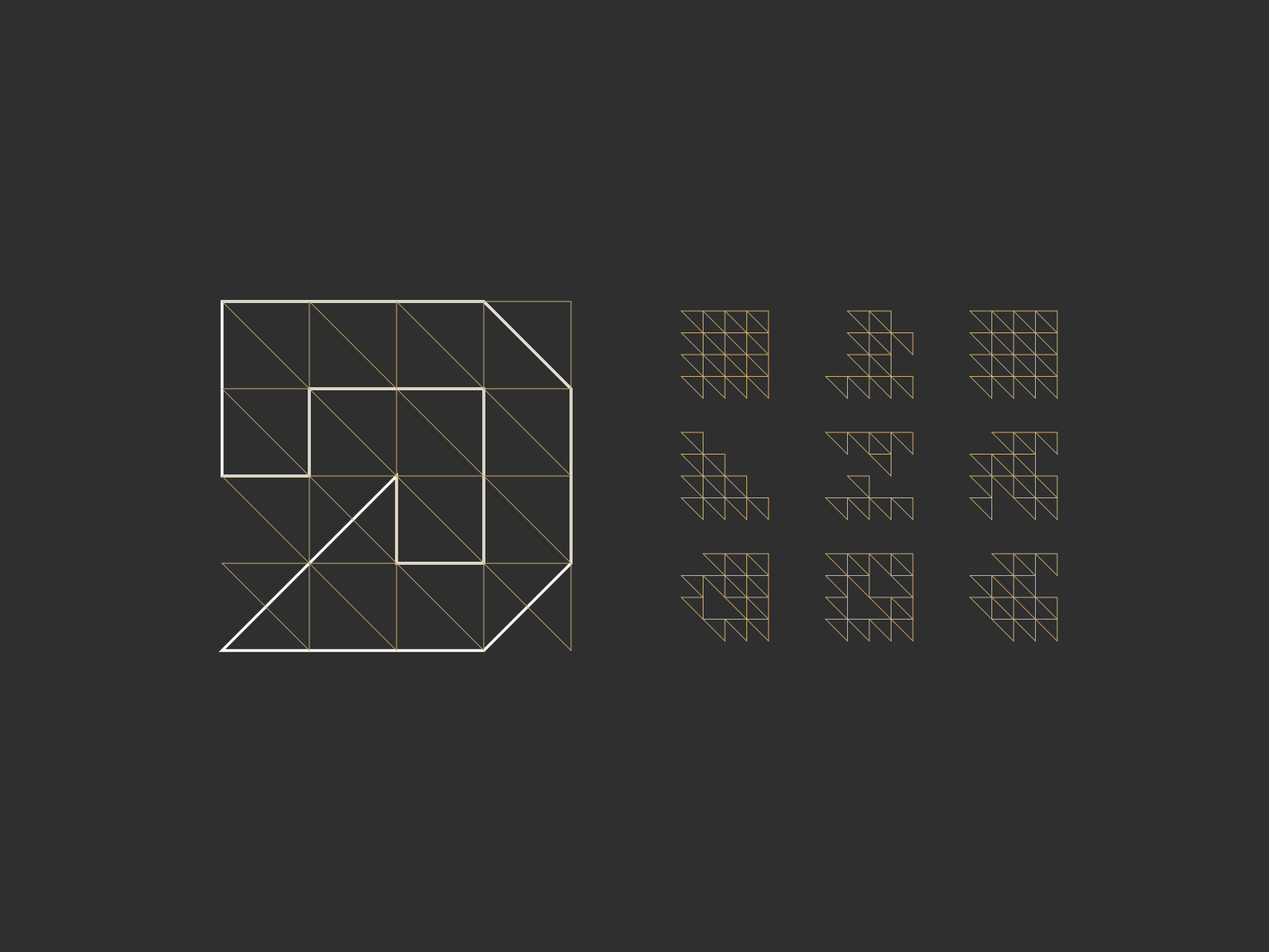 Drimax modular grid and symbol construction arrow building construction d drimax geometric grid home logo modular reconstruction sharp symbol work
