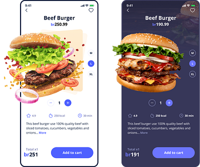 Food App Price Landing Page Concept 🍔 3d 3d icon design burger delivery app food app mobile app ui ui ux ux