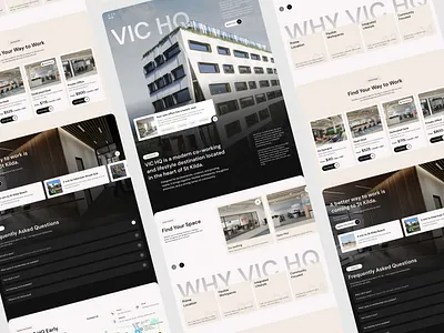 Modern Coworking Website — Full-Cycle Webflow Development coworking development landing landing page landing page design turnkey website ui ui design ux web design webflow development webflow website website website design