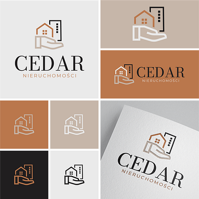Cedar Logo branding design graphic design logo typography vector