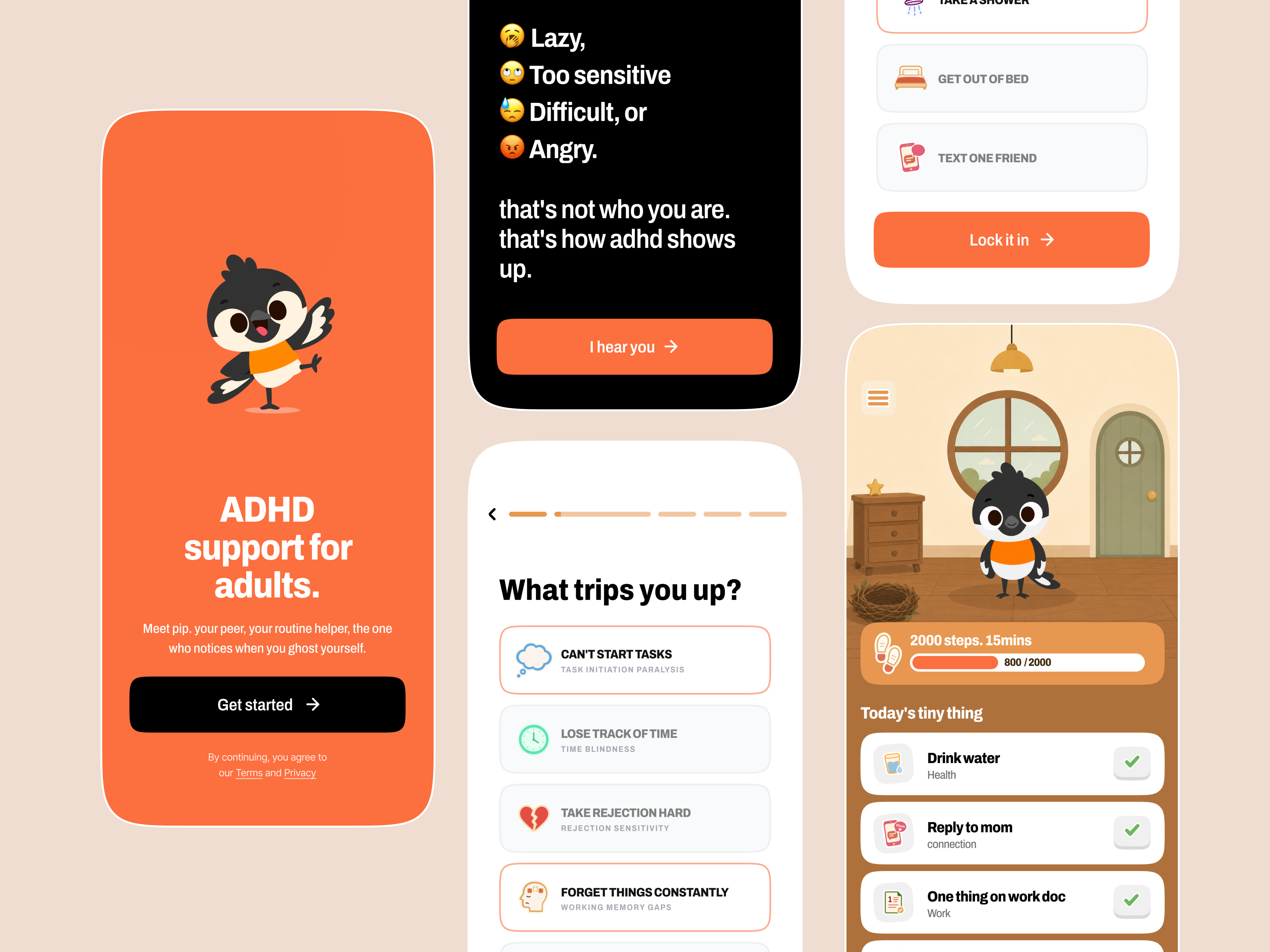 Example of ADHD app for adults