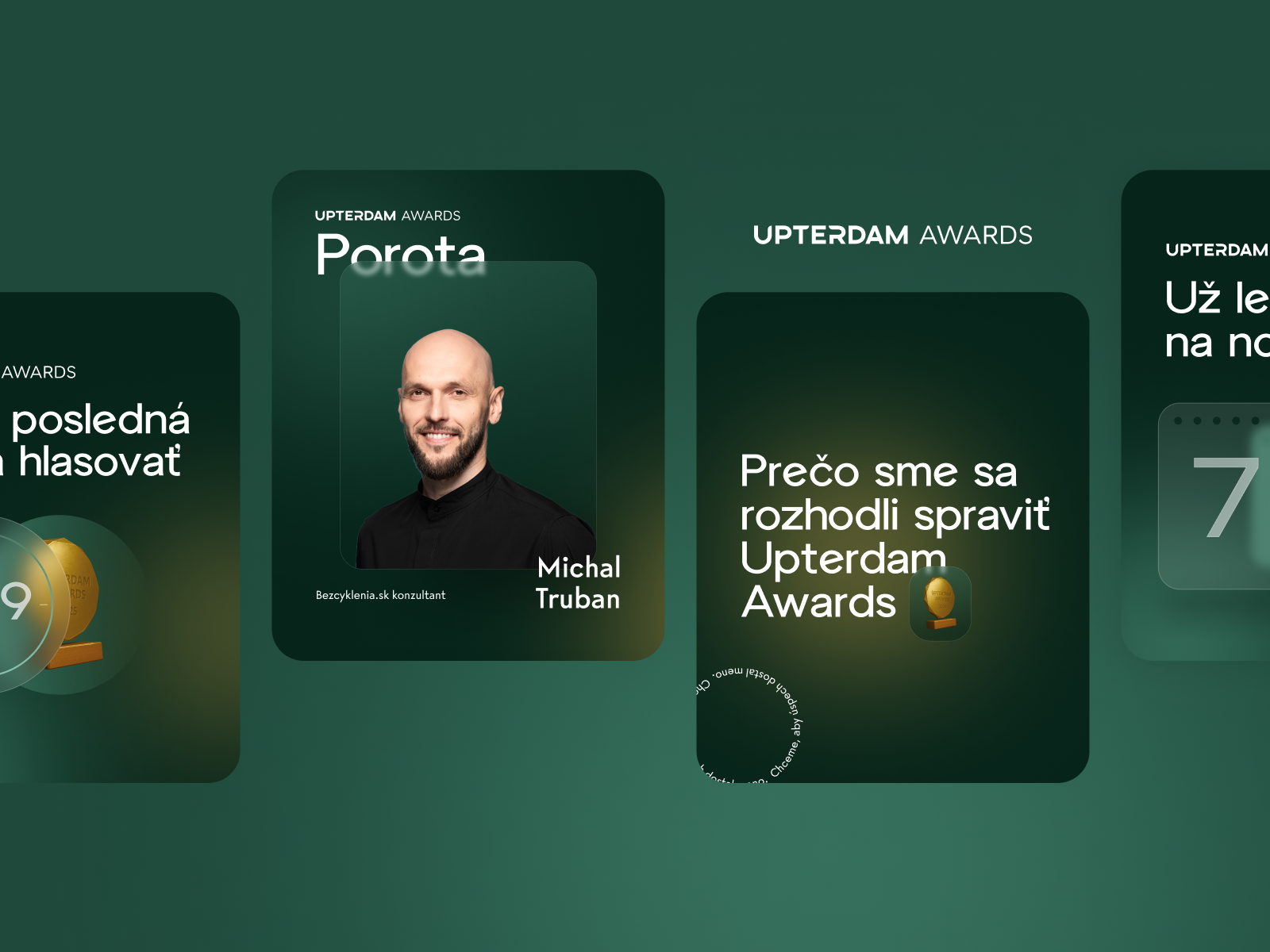Upterdam awards 2025 social media posts