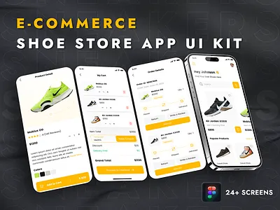 KickX - Premium Sneaker Shopping Experience 👟⚡ ecommerce productdesign shoestore sneakerapp uidesign uxdesign
