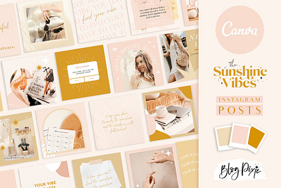 Instagram Templates Boho Canva quote template