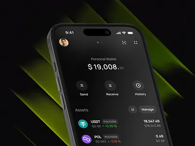 Walme Web3 Wallet blockchain crypto mobile app ui uiux wallet web3