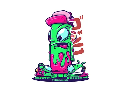 bot 296 bot brandingillustration cartoonstyle character charactercollection characterdesign characterseries collectibleart colorfuldesign digitalillustration illustration mascotdesign originalcharacters popart robot series stickerpack toyinspired vectorart worldbuilding