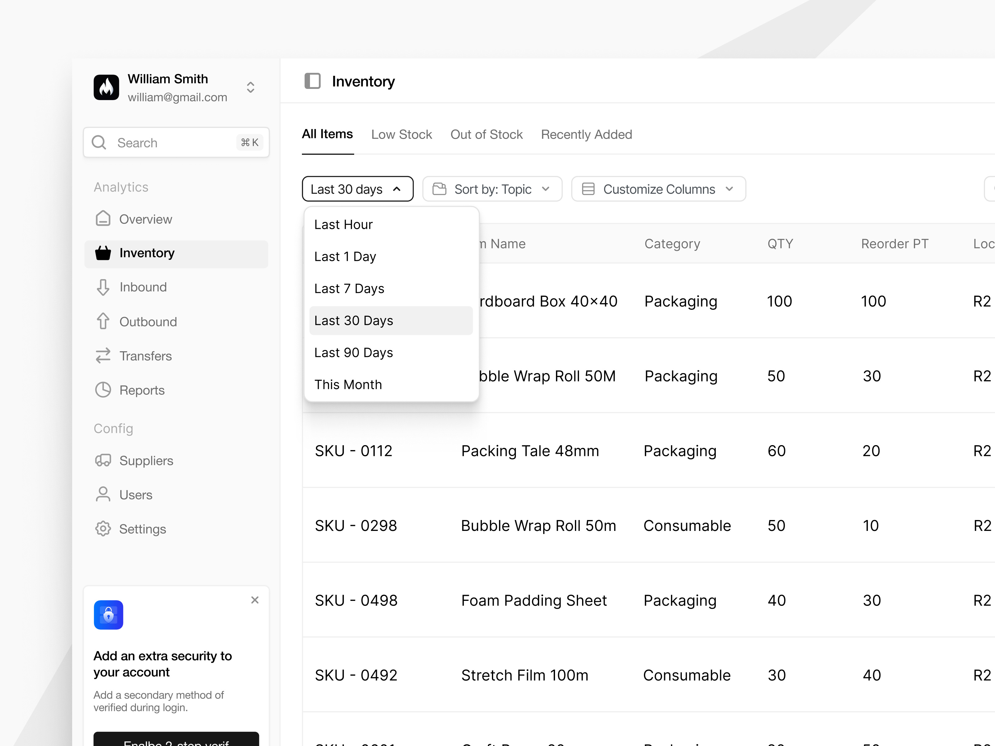 Time Range Filter State - Rackwise dashboard date date range dekstop filter saas state table time range ui ux webapp website