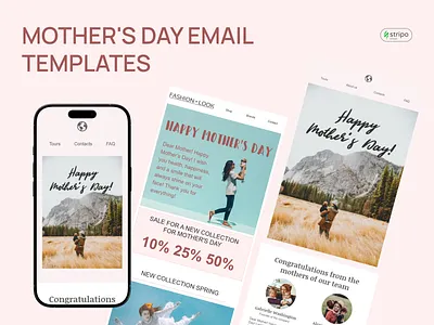 Mother's Day Email Design design email email builder email campaign email design email marketing email newsletter email templates html email newsletter stripo email ux design web design