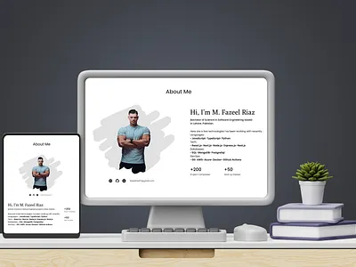 Portfolio Website – Modern About Me Page Concept aboutme behancedesign behanceproject creativedesign designconcept digitalportfolio dribbledesign frontenddesign minimaldesign mockup moderndesign personalwebsite portfoliodesign profilesection uidesign uiuxdesign uxdesign webdesign websitedesign webui