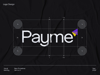 Payme - Finance Logo Branding bank banker banking brand brand guidelines brand identity branding digital banking finance finance logo funds logo logo design manage money money logo