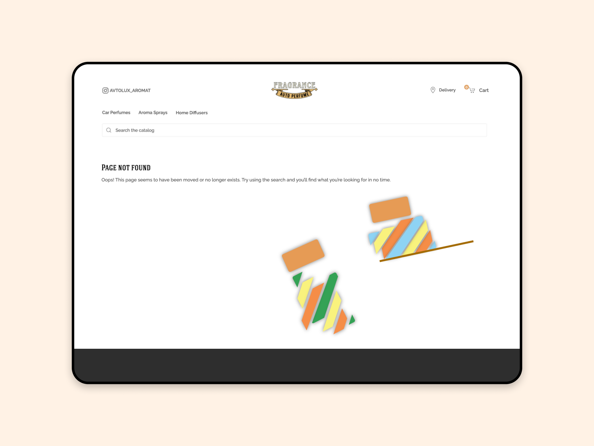 Ecommerce 404 Page