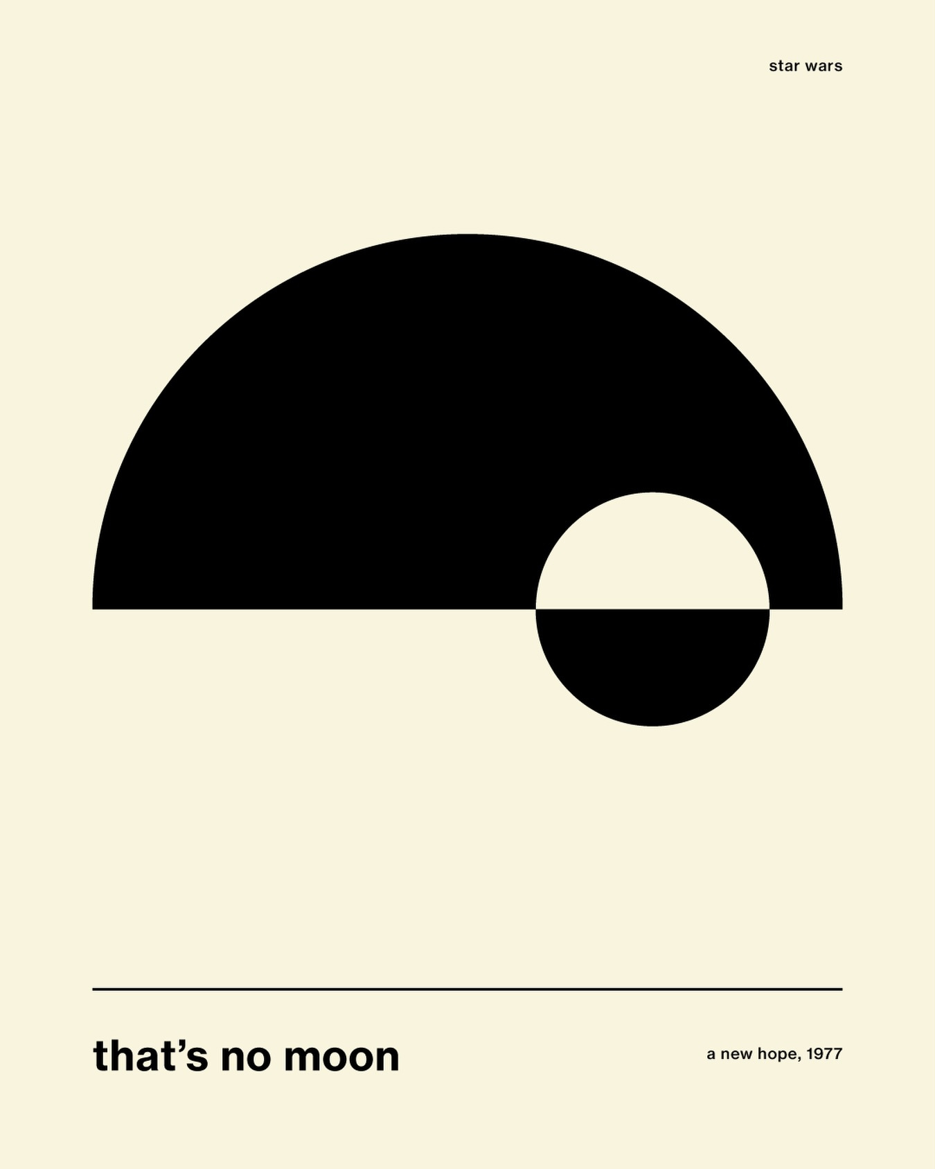 Star Wars Swiss Style poster graphic design grid system layout design minimalist poster design