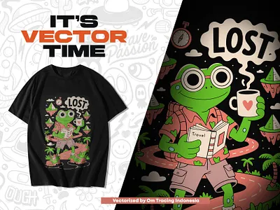 LOST - Design for Client 18 artwork character design character illustration cover art drawing graphic design ilustracion ilustration project vector vectorize