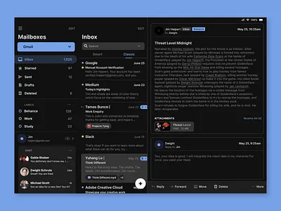 Mailbox Concept Application(7ahang Replication) build designdrug watchmegrow ui