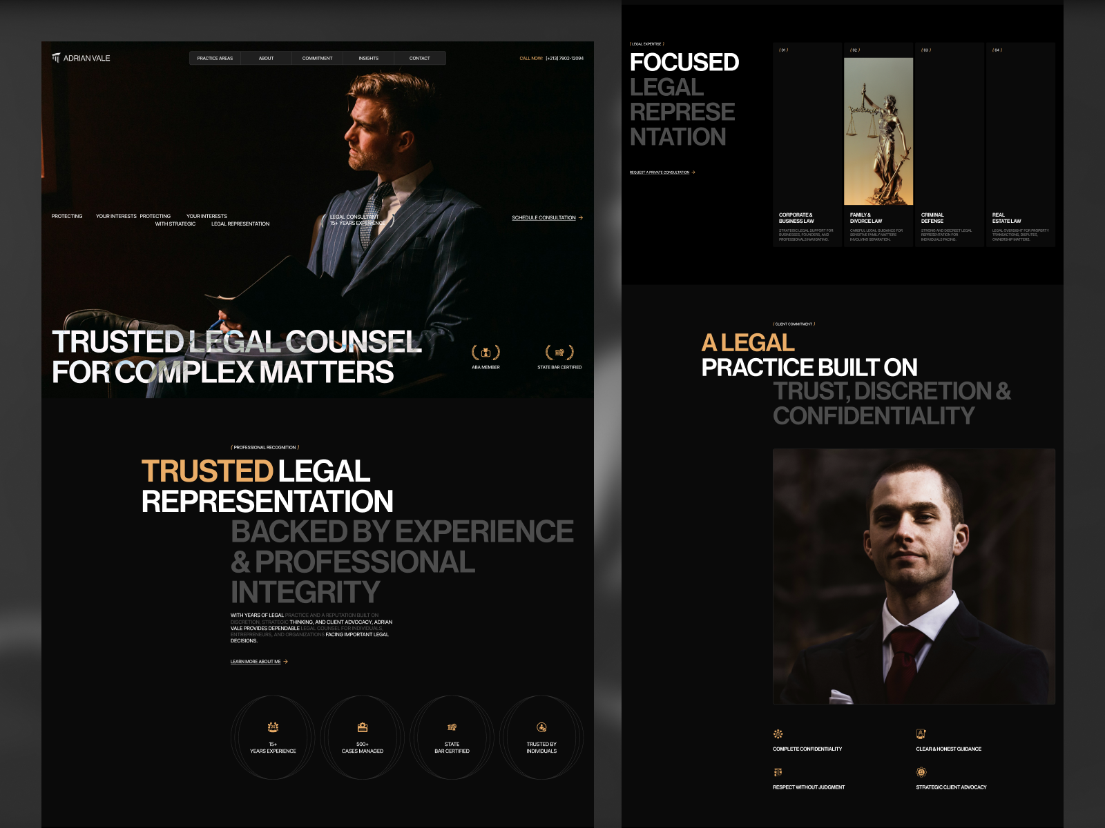 Premium Lawyer Website Design
