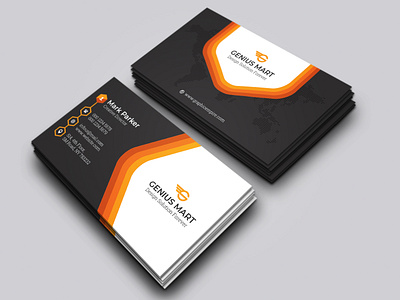 Corporate Business Card branding design graphic design illustration logo minimal vector