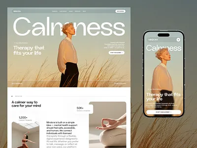 MINDORA - Mental Health Website anxiety doctor health healthcare landing page landing page design medical meditation mental mental health mindfulness spritual therapy web designer web site webdesign website website design wellbeing wellness