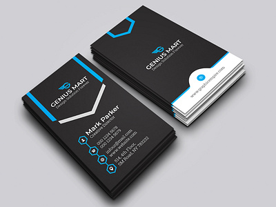 Corporate Business Card branding design graphic design illustration logo minimal vector