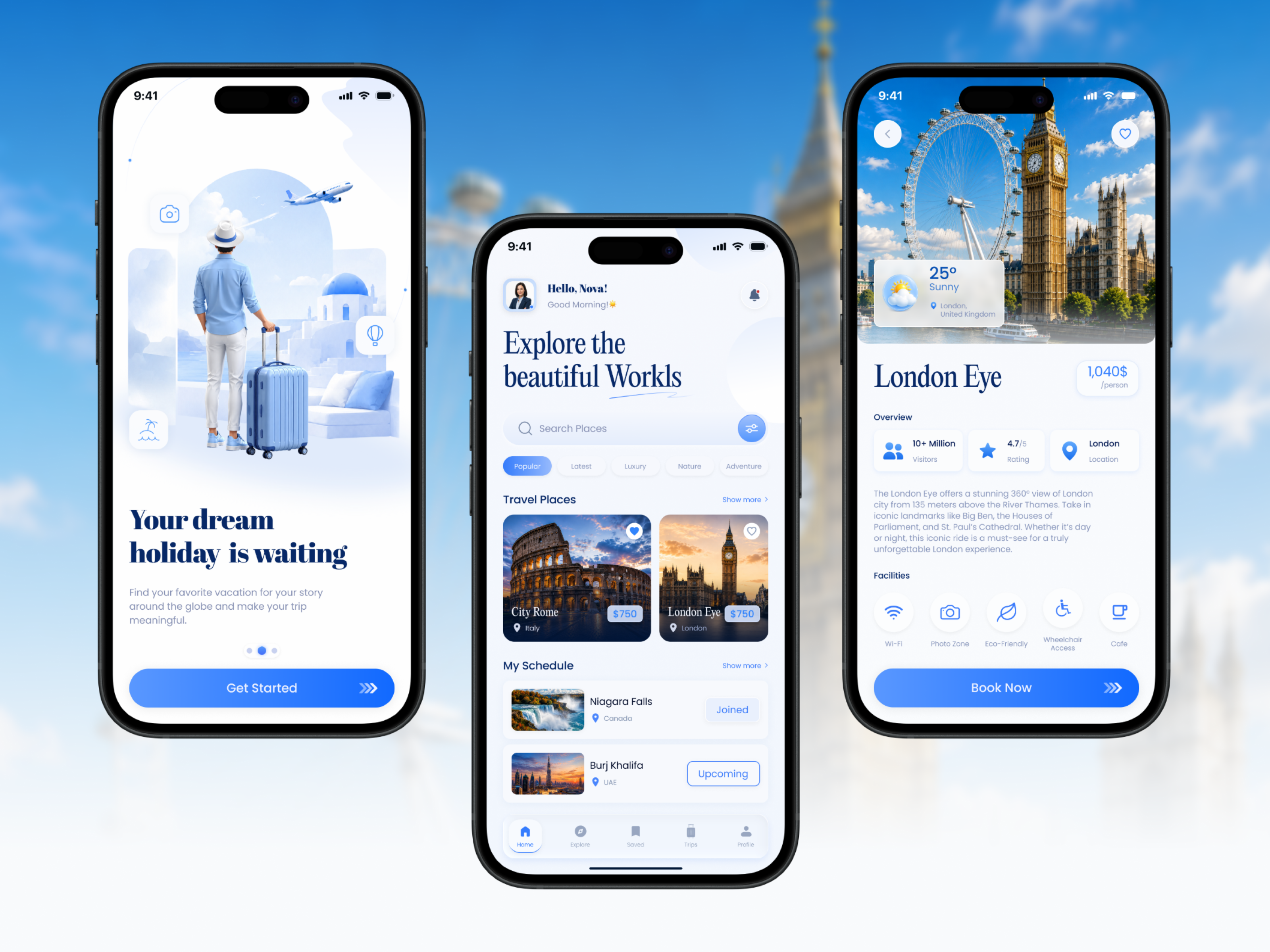 Next-Gen Travel Booking App appdesign cleanui dashboardui dribbble figma interactiondesign luxuryui minimalui mobileappdesign mobileui modernui productdesign travelapp travelbooking travelui travelux uidesign uiux uxdesign visualdesign