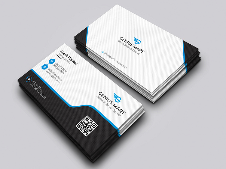 Corporate Business Card by Graphicempire on Dribbble