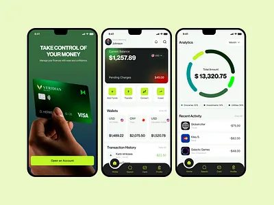 Smart Finance Dashboard & Analytics Experience app interface banking app ui finance dashboard financial analytics fintech app design mobile app design mobile banking modern ui design ui ux design wallet app
