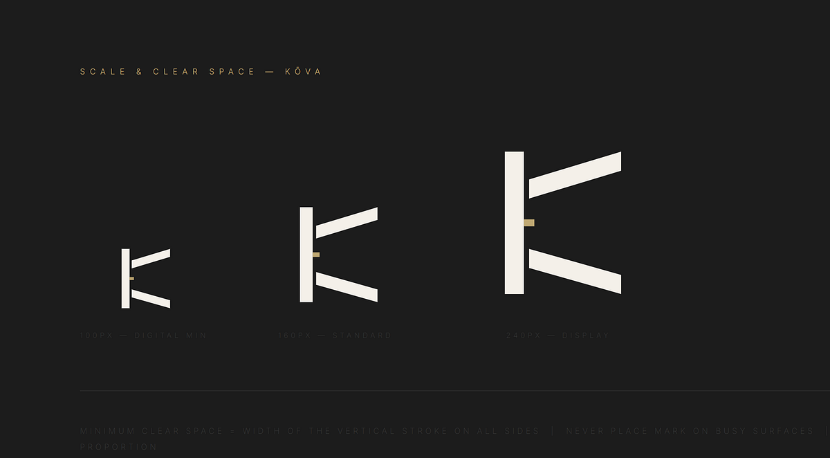 KŌVA — Premium Modular Furniture Logo Direction Image 5